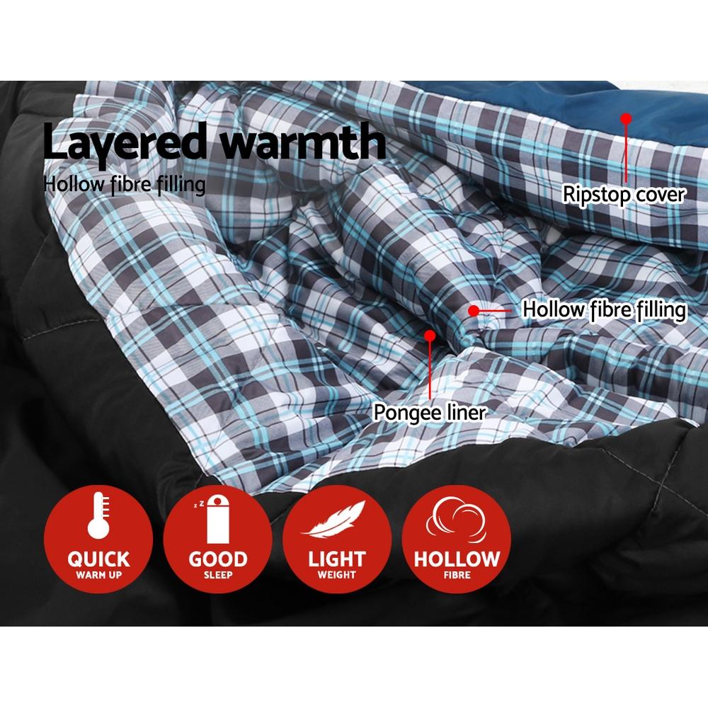 Weisshorn Thermal Double Sleeping Bag