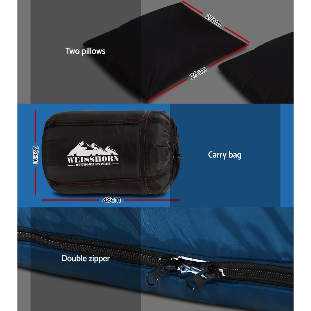 Weisshorn Thermal Double Sleeping Bag