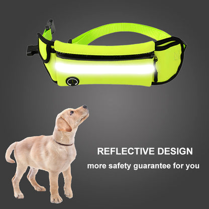 Waterproof/Reflective Pet Waist Bag with Leash