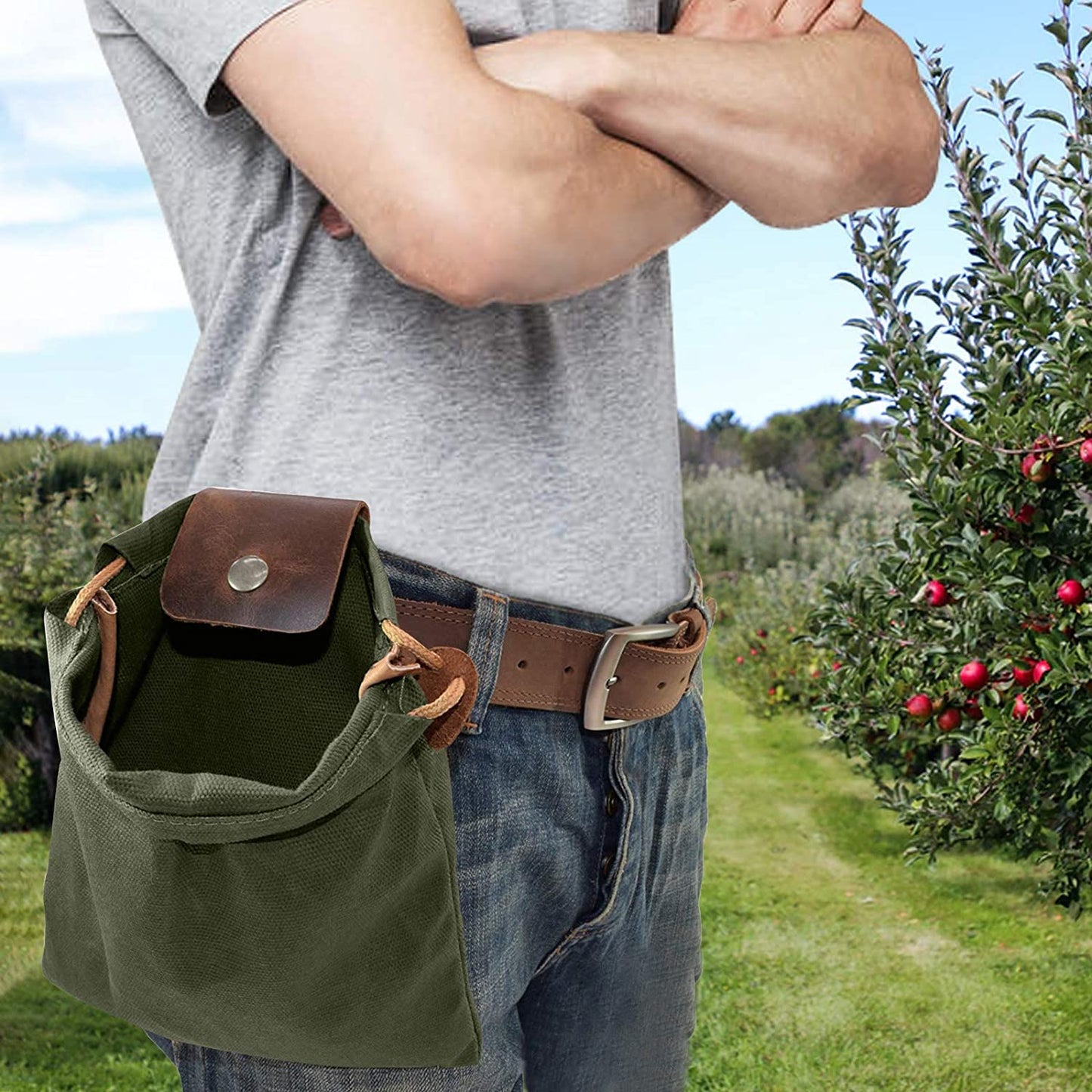 Folding Foraging Pouch