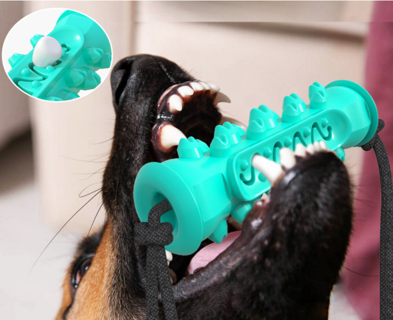 Rubber Bones Teeth Cleaning Chew Toy