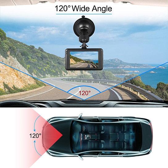Black Box Dash Cam 1080P HD With G-Sensor Looping Car Camera