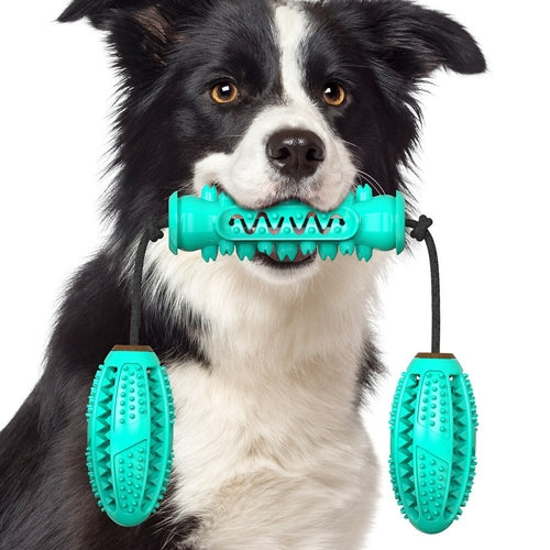 Rubber Bones Teeth Cleaning Chew Toy