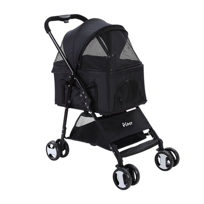 i.Pet Pushchair Stroller with Detachable Carrier