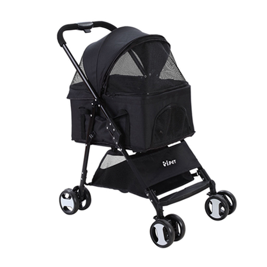 i.Pet Pushchair Stroller with Detachable Carrier