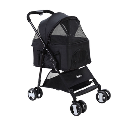 i.Pet Pushchair Stroller with Detachable Carrier